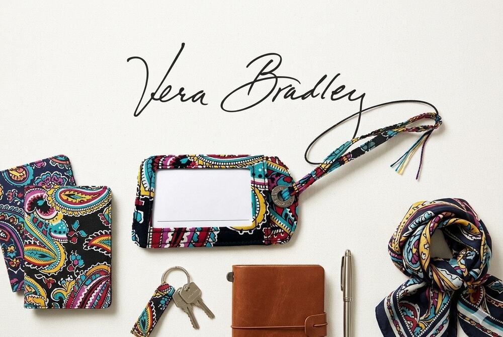 NWOT Vera Bradley Parisian Paisley Luggage Tag